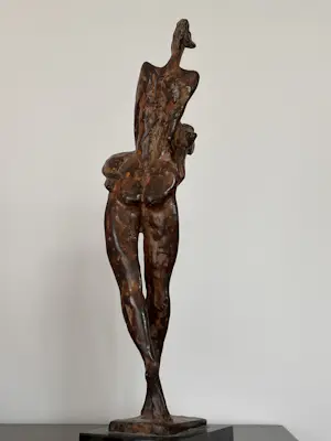 Marian Kievits - Vrouw met teckel kopen? Bied vanaf 125!