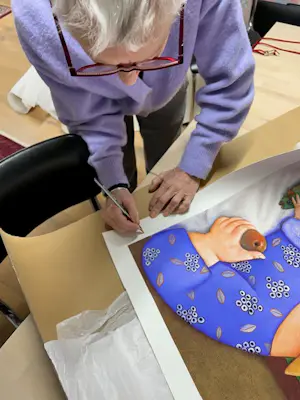 Ada Breedveld - Giclee, Moeder met kind. kopen? Bied vanaf 75!