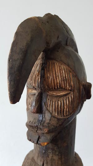 Baule - Een Afrikaans beeld met twee gezichten kopen? Bied vanaf 210!