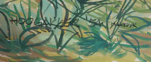Albertus Hoogakker - Gouache op papier, Maasdijk kopen? Bied vanaf 50!