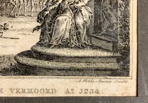 Simon Fokke - Graaf Floris de IV - Belegering Slot Hagestein kopen? Bied vanaf 10!