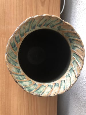 Ed Meissenberg - 3 Handgemaakte gesigneerde vazen - 20 - 17 - 13 cm hoog - LAATSTE KANS !!!!!!!!! kopen? Bied vanaf 50!