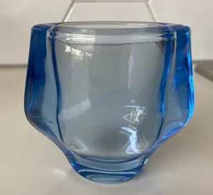 Per Lutken - Aqua blauw glazen vaasje - Holmegaard kopen? Bied vanaf 1!