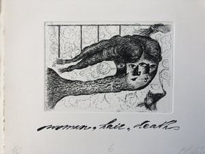 Abe Kuipers - Woman, hair, death ( 7 etsen in mapje) kopen? Bied vanaf 85!