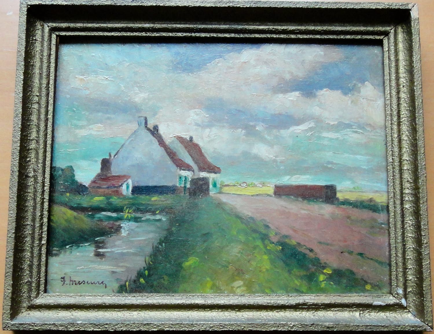 François Laurent Meseure - Schilderij landschap kopen? Bied vanaf 7!