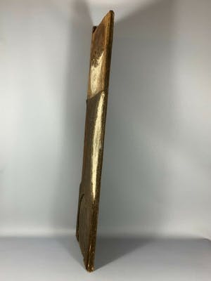 Dogon - 190315 - Large Tribal & Used Old African window from the Tsogho - Gabon. kopen? Bied vanaf 125!