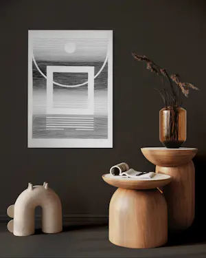 Michel Seuphor - Wunderschöner abstrakter Druck – perfekter Zustand. kopen? Bied vanaf 50!