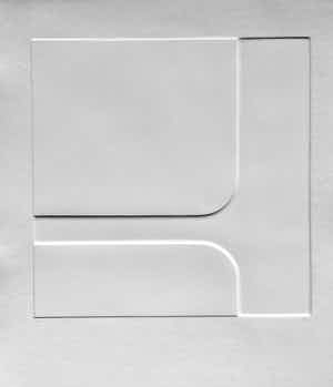 Harry van Kuyk - minimalistische diepdruk - 1973. verkocht voor € 295!