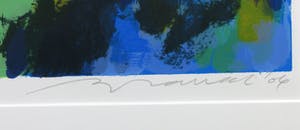 Willem Brauck - Zeefdruk, La Perspective Larochemillay - Ingelijst kopen? Bied vanaf 50!