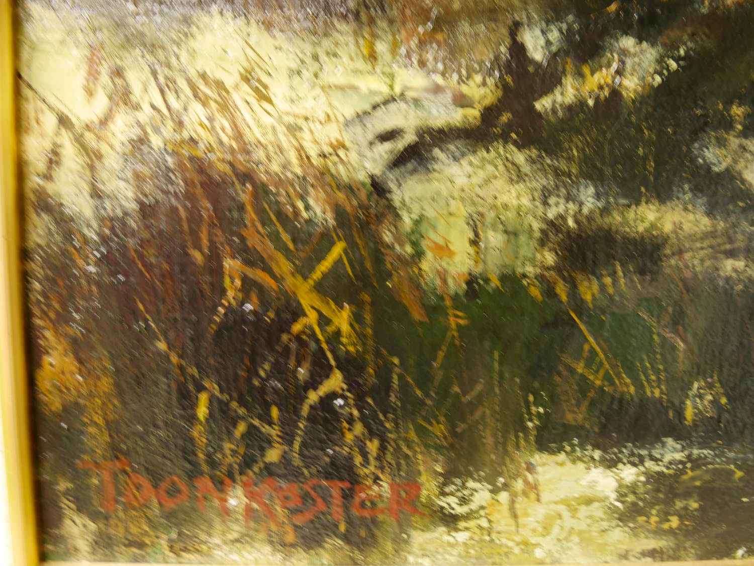 Toon Koster - Sluisje verkocht voor € 150!