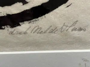 Aad de Haas - DUBBEL ZELFPORTRET (druk Nel de Haas) kopen? Bied vanaf 75!