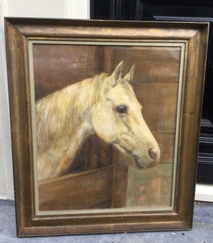 Wout Schram - C5173-2, Paardenhoofd "Jeep" jan. '55 kopen? Bied vanaf 750!