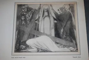 Jan Toorop - 3x, o.a. Kleykamp gids met 12 los ingeplakte afbeeldingen (1919) kopen? Bied vanaf 60!