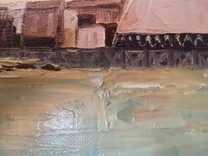 Niet of onleesbaar gesigneerd - Zicht op kerncentrale kopen? Bied vanaf 1!