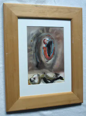 Roberto Caradonna - Ingelijste aquarel & inkt , Pinokkio , Pinocchio – 1999 kopen? Bied vanaf 50!