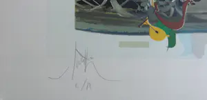 Raymond Moretti - FIGURATIE / KLEURLITHO / 54x76cm / SIG kopen? Bied vanaf 35!