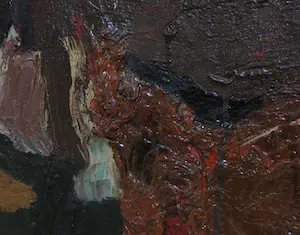 Guillaume Lo-A-Njoe - Olieverf op doek, Een engel - Ingelijst (Groot) kopen? Bied vanaf 600!