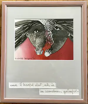 AcheterAns Wortel - Gouache, 1971, hand gesigneerd en ingelijst? Enchérissez de 75!