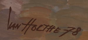 Jan van Holthe - Acryl op papier, Merde 21 kopen? Bied vanaf 1!