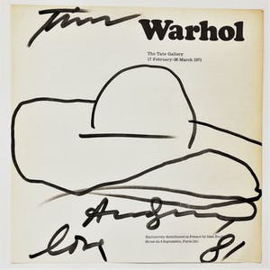 Andy Warhol - "Sombrero", 1981 kopen? Bied vanaf 3000!