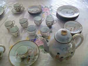 30-delig chinees eierschaal - porceleinen servies verkocht voor € 54!