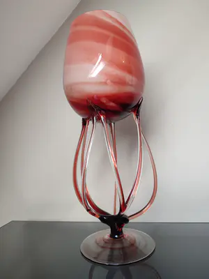 Niet of onleesbaar gesigneerd - 7 armige Octopus vaas Josefina Krosno kopen? Bied vanaf 1!