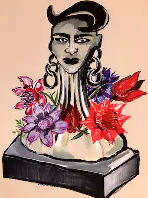 Elvira Bach - ***handsignierte Originalgraphik*** verkauft für € 200!
