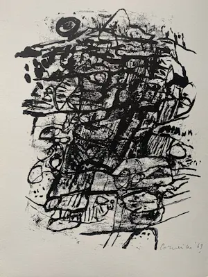 Corneille - Complete portfolio met 8 kleurenlitho's | 'Jardin Errant' | 1963 kopen? Bied vanaf 3600!
