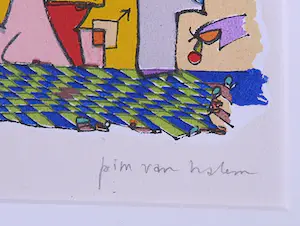 Pim van Halem - Zeefdruk, Busy Bus B kopen? Bied vanaf 1!