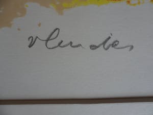 John Lie a Fo - Zeefdruk, Titel, Vlinders. kopen? Bied vanaf 40!