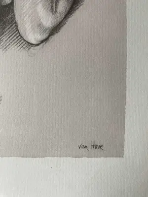 Francine van Hove - étude pour Paradis terrestre kopen? Bied vanaf 125!