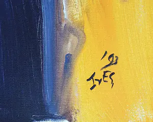 Iet van Es - Olieverf op doek - 1991 (Groot) kopen? Bied vanaf 195!