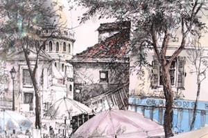 Niet of onleesbaar gesigneerd - Paris 32 kopen? Bied vanaf 1!