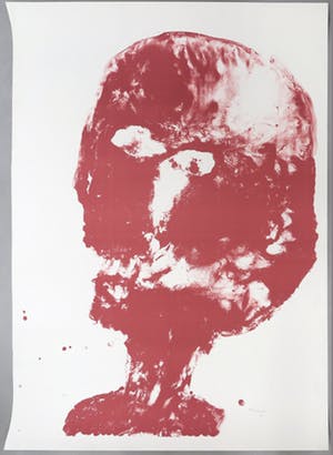 Armando - Litho, Der Kopf Rot (Zeer groot!) kopen? Bied vanaf 1!