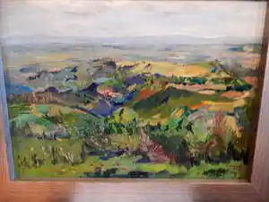 Cor Noltee - Landschap Fontainebleau verkocht voor € 60!
