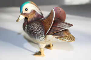 Elli Malevolti - 2 Manderijn eenden kopen? Bied vanaf 100!