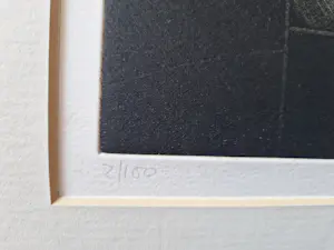 Martin Ware - Grote magisch realisme Ets/Aquatint "Tryptych" - oplage 100 ex - gesigneerd kopen? Bied vanaf 41!
