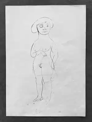 Georg Grosz - "Kommerzienrats Töchterlein", 1921 (Dückers S I, 48) vendu pour 150€ !