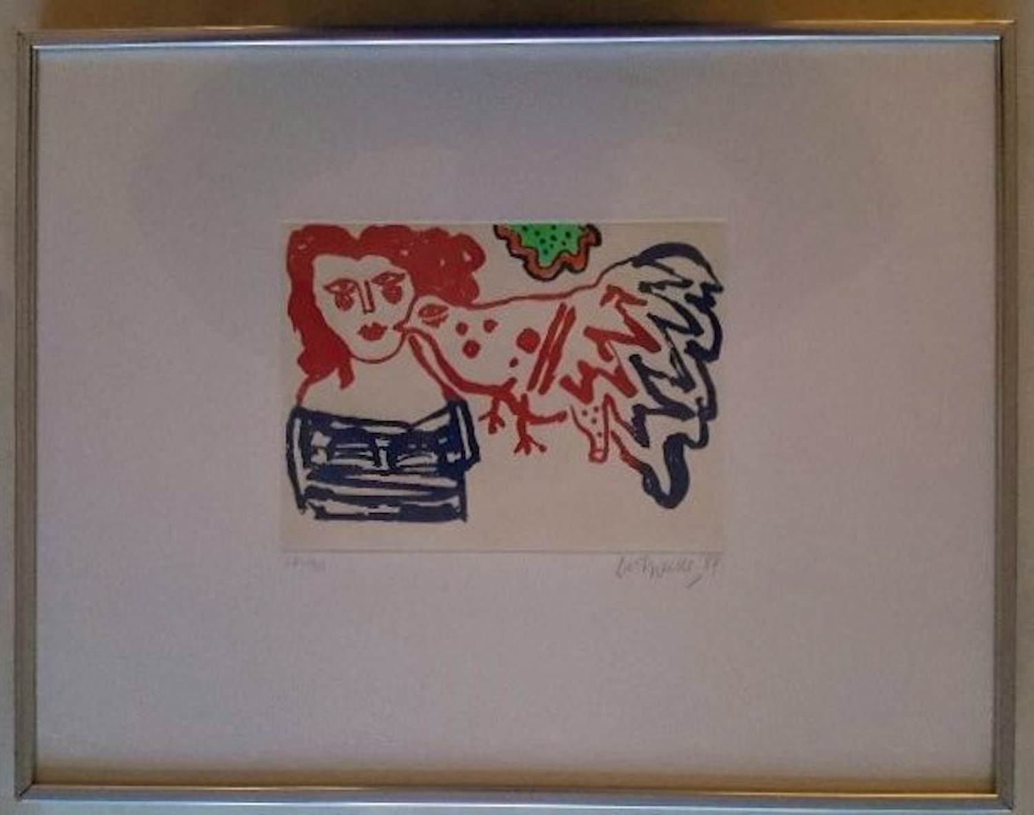 Corneille - ‘Femme et Oiseau’. kopen? Bied vanaf 265!