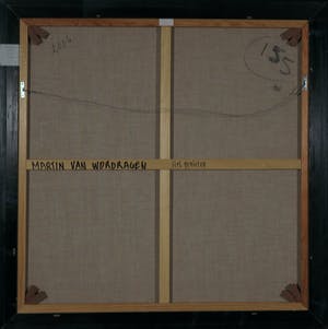 Martin van Wordragen - Olieverf op doek, Het genieten - Ingelijst (Groot) kopen? Bied vanaf 350!