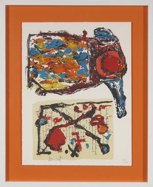 Jacques Doucet - Litho uit het portfolio Traces du Quotidien - Ingelijst kopen? Bied vanaf 1!