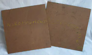 Fon Klement - 2-luik van hardboard drukplaten, ‘Accroissement’ – ca. 1975 kopen? Bied vanaf 50!