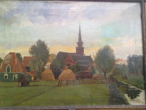 Rudolf Hendrik Oldeman - Gezicht op Broek in Waterland kopen? Bied vanaf 200!