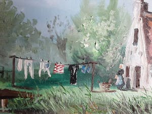 Henk Poeder - Waterfront wassen jurk uitbreiding kopen? Bied vanaf 50!