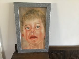 Niet of onleesbaar gesigneerd - Kinderemotie. kopen? Bied vanaf 1!