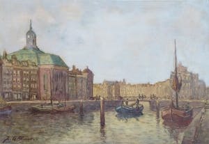Adriaan Terhell - Amsterdams stadsgezicht kopen? Bied vanaf 95!