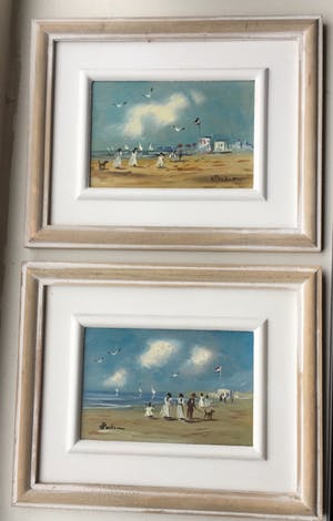 Henk Poeder - Strandgezicht kopen? Bied vanaf 75!