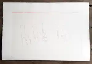 Klaas Gubbels - zeefdruk verkocht voor € 55!