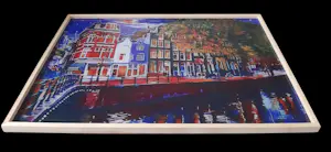 Elva Polyakova - Nacht in Amsterdam - achter glas kopen? Bied vanaf 80!