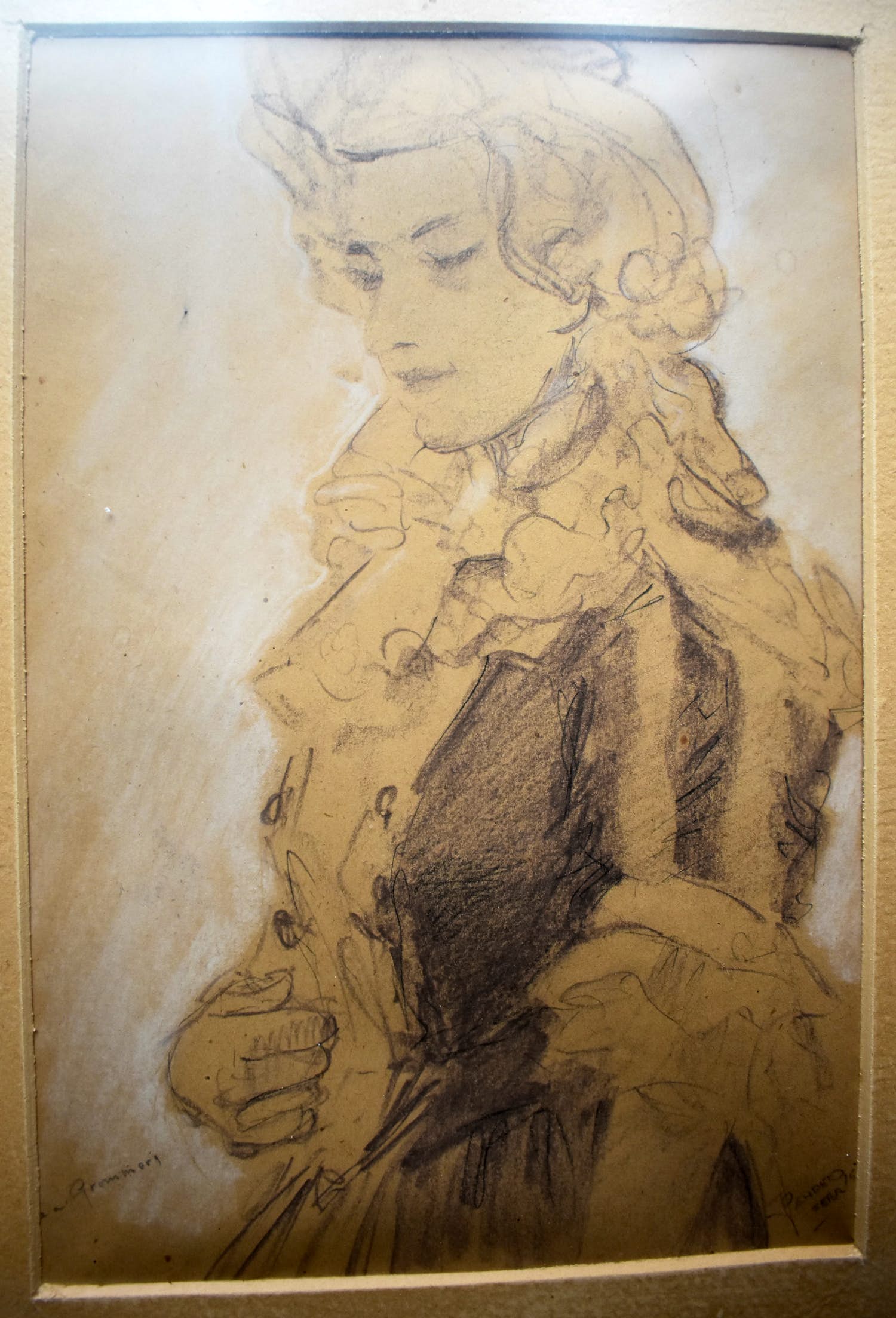 Jaap Pander - Portret van Lia Grommers kopen? Bied vanaf 19!